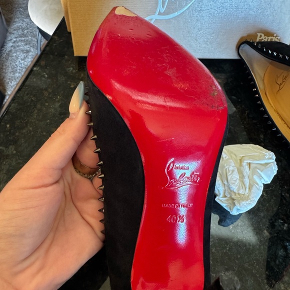 Christian Louboutin Anjalina 100 Heels - Picture 11 of 15